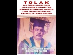 Surat Terbuka dr Ali Mahsun ATMO kepada Presiden Jokowi: Tolak Naturalisasi dan Datangkan Dokter Asing