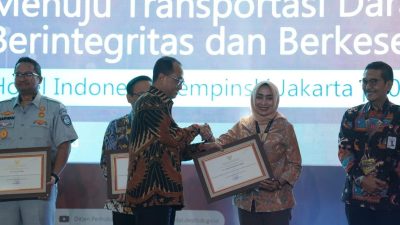 Aktif Berkolaborasi, ASDP Raih Penghargaan dari Kementerian Perhubungan
