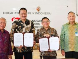 Teken MoU, Garuda Jadi “Official Airline” HUT RI ke-79 di IKN