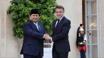 Perkuat Hubungan Indonesia – Prancis, Prabowo Temui Presiden Macron