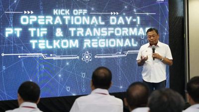 TIF Resmi Kelola Operasional Jaringan Konektivitas Telkom
