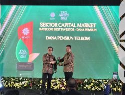 Dana Pensiun Telkom Raih Predikat Terbaik di ESG Award 2024
