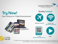 MetraMediaHub-Garuda Indonesia Hadirkan Layanan Wireless In-Flight Entertainment di Tiga Armada
