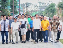 Jelang Puncak Peringatan HUT RI ke-79, Jokowi Ajak Pimpinan Lembaga Negara Tinjau Infrastruktur di IKN