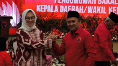 Nurut Gunakan Pakaian Merah Saat Rekomendasi Cagub, Airin Resmi Jadi Kader PDIP?