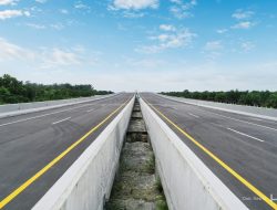 Hutama Karya Tuntaskan Sisa 9 KM Jalan Tol Pekanbaru – Bangkinang