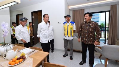 Tinjau Tower Hunian ASN di IKN, Jokowi Tekankan Pengelolaan Digital dan Modern