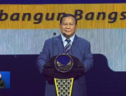 Prabowo: Saya Dulu Anak Buah Surya Paloh, Sekarang Dia Anak Buah Saya