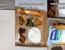 Unboxing Konsumsi untuk Atlet di PON XXI Aceh dan Medan, Menunya Miris Banget!