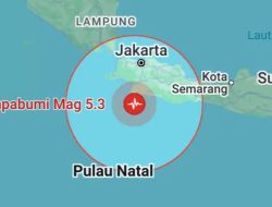 Terasa Hingga Bandung, Gempa Bumi Magnitudo 5,3 di Sukabumi Tidak Berpotensi Tsunami