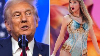 Donald Trump Posting: SAYA BENCI TAYLOR SWIFT!