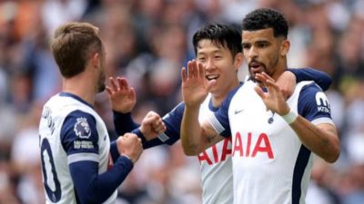 Hasil Lengkap Liga Europa: 10 Pemain Tottenham Hotspur Kalahkan Qarabag FC