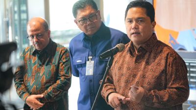 Resmikan Mandiri Digital Tower, Erick Thohir Tekankan Pentingnya Cyber Security