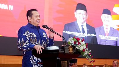Sosialisasi Empat Pilar MPR RI bersama Yayasan Jimly School of Law dan Mahasiswa Lintas Kampus, Ketua MPR RI Bamsoet Dorong Perubahan Ke-5 UUD NRI 1945