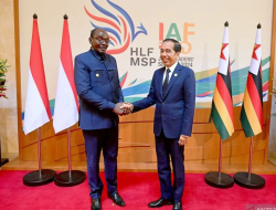 Presiden Jokowi Bahas Kerja Sama Ekonomi hingga Pertambangan dengan Wapres Zimbabwe