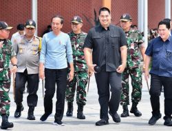 Jokowi Bareng Erick Thohir Nonton MotoGP Mandalika 2024