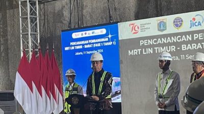 Jokowi Canangkan Pembangunan Koridor Baru MRT Bekasi-Tomang