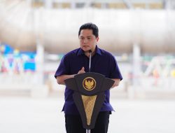 Smelter PT Freeport Diresmikan, Erick Thohir: Strategi Hilirisasi Tambang Berikan Kontribusi Signifikan Untuk Negara