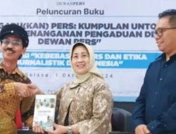 Dewan Pers: Jurnalis Junjung Kode Etik Sama Dengan Menegakkan Semua Aturan