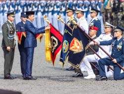 Grup 1 Kopassus Terima Tanda Kehormatan Samkarya Nugraha dari Presiden Jokowi