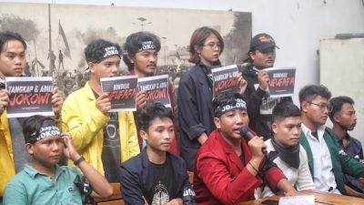 Gerakan Mahasiswa Tangkap dan Adili Jokowi Digembosi Aparat, KMPI: Kami Tidak Bisa Dihentikan