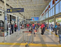 Jadi Stasiun Tersibuk, KAI Terus Tingkatkan Fasilitas Stasiun Pasar Senen