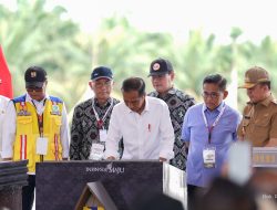Jelang Lengser, Jokowi Resmikan Dua Jalan Tol Trans Sumatera