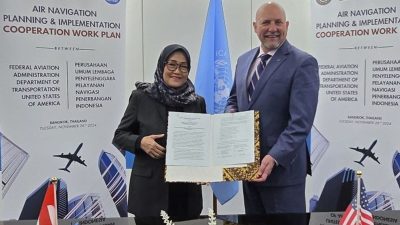 AirNav Indonesia Kerja Sama Tingkatkan Keselamatan Penerbangan dengan Amerika Serikat