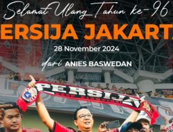 Anies Ucapkan Selamat Ulang Tahun untuk Persija, Warganet: Ridwan Kamil Tinggal Copy Paste
