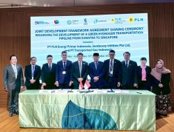 Gandeng Sembcorp dan TGI, PLN EPI Kembangkan Proyek Hidrogen Hijau Terbesar di ASEAN