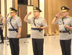 Kapolri Pimpin Pelantikan dan Sertijab Sejumlah Pejabat Utama Mabes Polri