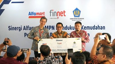 Finnet – Alfamart Kolaborasi Wujudkan Pembayaran Penerimaan Negara hingga ke Pelosok Negeri