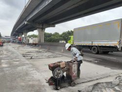 Jasamarga Rekonstruksi Km 32 Ruas Tol Jakarta-Cikampek