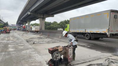Jasamarga Rekonstruksi Km 32 Ruas Tol Jakarta-Cikampek