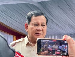 Prabowo Pantau Hasil Hitung Cepat Pilkada 2024