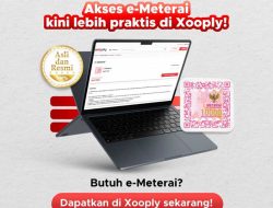 Xooply by Metranet Hadirkan Kemudahan Layanan eMeterai