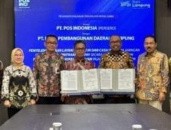 Kolaborasi PT Pos Indonesia dan Bank Lampung, Mudahkan Nasabah Transaksi Melalui Kanal Teller PosIND