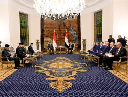 Presiden Prabowo dan Presiden Mesir Bahas Penguatan Kerja Sama Bilateral hingga Perdamaian Timur Tengah