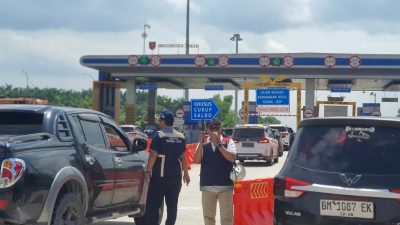 Naik 26 persen, 128.803 Kendaraan Lintasi Tol Trans Sumatera di H+2 Natal