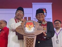 Penetapan Pasangan Pram-Rano Sebagai Gubernur dan Wakil Gubernur Terpilih Dilaksanakan Pada Kamis