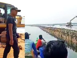 Setelah Tangerang, Muncul Pagar Laut 8 Km di Bekasi, KKP Klaim Sudah Minta  Aktivitas Disetop