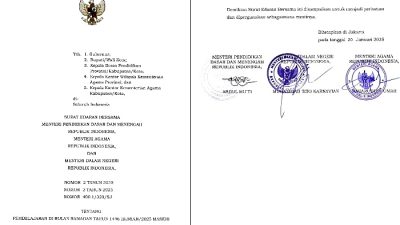 Berikut Surat Edaran 3 Menteri Terkait Pembelajaran Saat Ramadhan 2025