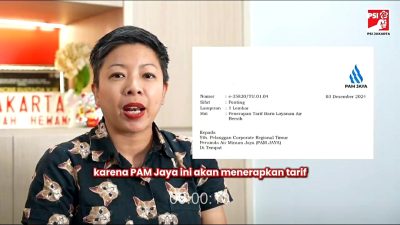Anak Buah Kaesang, PSI Jakarta Tampung Keluhan Warga Penghuni Rusun Jakarta Terkait Kenaikan Tarif PAM JAYA