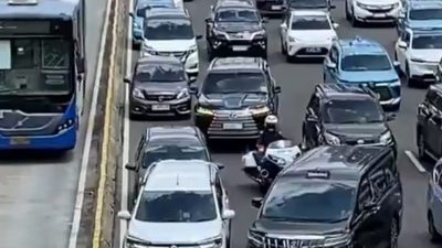 Korlantas Polri Minta Maaf Soal Viral Petugas Patwal Arogan Saat Kawal Mobil RI 36,