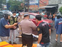 Seorang Pengendara Motor Tewas Terlindas Bus di Ciputat Akibat Gagal Nyalip