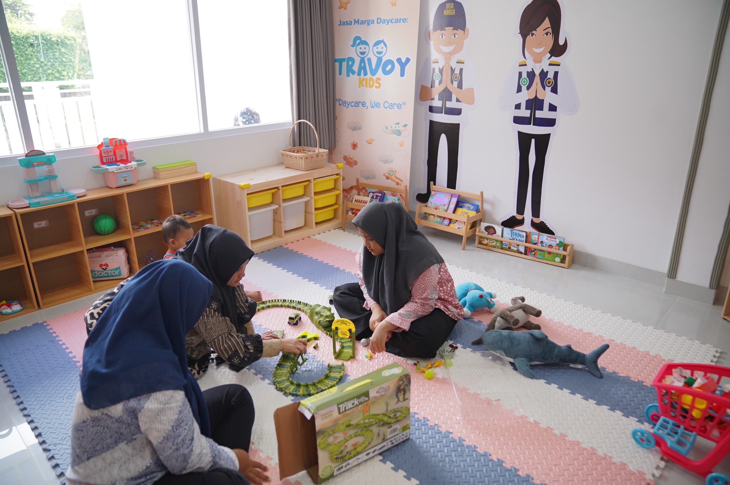 Ilustrasi layanan Daycare Travoy Kids