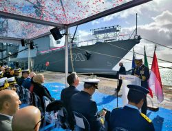 Perkuat Pertahanan Laut, TNI AL Terima Dua Kapal Perang Buatan Italia