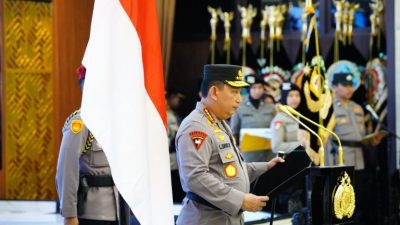 Awal Tahun, Kapolri Naikan Pangkat 10.548 Perwira Polri