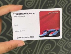 Frequent Whoosher Card, Naik Whoosh Jakarta-Bandung Cuma Rp175.000