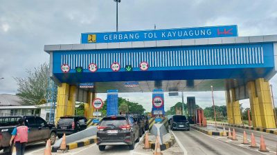 Trafik Jalan Tol Trans Sumatera Naik Hingga 33 persen Selama Libur Panjang Imlek